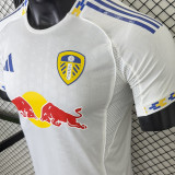2025/26 Leeds United Home White Player Version Soccer Jersey