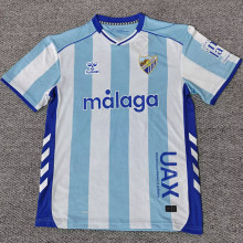 2025/26 Malaga Home Fans Soccer Jersey