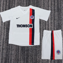 2002/2003 PSG Away Retro Kids Soccer Jersey