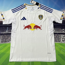 2025/26 Leeds United Home White Fans Soccer Jersey