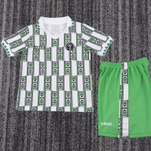 1994 Nigeria Away Retro Kids Soccer Jersey