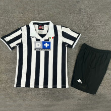 1998/1999 JUV Home Retro Kids Soccer Jersey