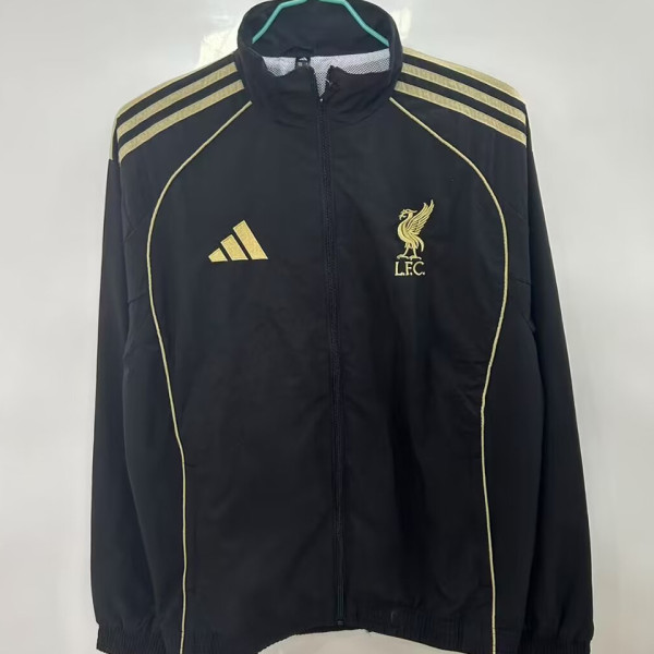 2025/26 LFC Black Windbreaker