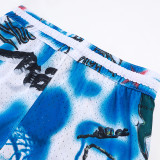 C2503 Jordan Casual Short Pants 素描白