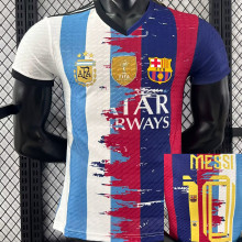 MESSI #10  Argentina x BA Special Edition Player Version Soccer Jersey