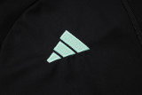2025/26 JUV Black Kids Jacket Tracksuit