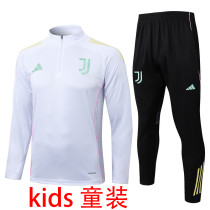 2025/26 JUV White Kids Sweater Tracksuit