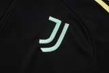 2025/26 JUV Black Kids Jacket Tracksuit