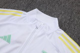 2025/26 JUV White Kids Jacket Tracksuit