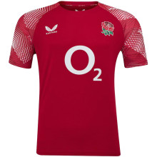 2025/26 England Away Red Rugby Shirt  英格兰