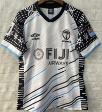 2025/26 Fiji Home White Rugby Jersey 斐济7人
