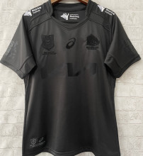 2025/26 Brisbane Broncos Black Rugby Shirt  野马