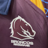2025/26 Brisbane Broncos Rugby Shirt  野马