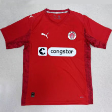 2025/26 ST Pauli Thrid Red Fans Soccer Jersey  圣保利