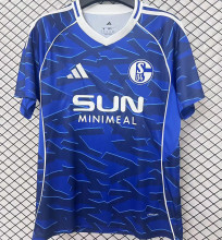 2025/26 Schalke 04 Home Blue Fans Soccer Jersey