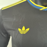 2025/26 M Utd Third Player Version Long Sleeve Soccer Jersey