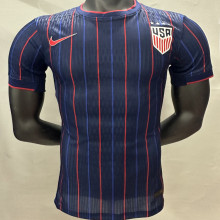 2025/26 U.S Away Player Version Soccer Jersey 带星