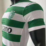 2025/26 Sporting Lisbon Home Player Version Soccer Jersey 里斯本