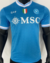 2025/26 Napoli Home Blue Player Version Soccer Jersey