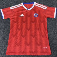 2025/26 Chile Home Red Fans Soccer Jersey