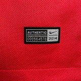 2014/2015 M Utd Home Red Retro Soccer Jersey