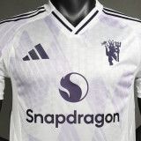 2025/26 M Utd Away Player Version Long Sleeve Soccer Jersey