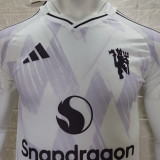 2025/26 M Utd Away Player Version Long Sleeve Soccer Jersey