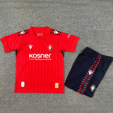 2025/26 Osasuna Home Red Kids Soccer Jersey