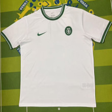 2025/26 Sporting Lisbon Retro Style White Fans Soccer Jersey 里斯本