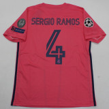 2020/21 RM Away Pink Retro Fans Soccer Jersey