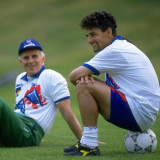 1994 Italy White Retro Training Jersey