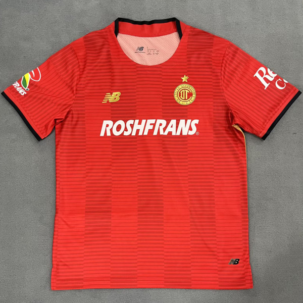 2025/26 Deportivo Toluca Home Red Fans Soccer Jersey 托卢卡