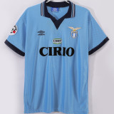 1996/1997 Lazio Home Retro Soccer Jersey