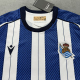 2025/26 Real Sociedad Home Fans Soccer Jersey