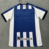 2025/26 Real Sociedad Home Fans Soccer Jersey