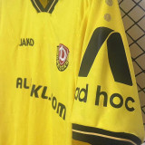 2025/26 Dynamo Dresden Hoem Yellow Fans Soccer Jersey 德累斯顿迪纳摩