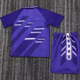1994/96 RM Away Blue Retro Kids Soccer Jersey