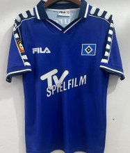 2000 Hamburger Away Blue Retro Soccer Jersey