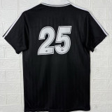 2025/26 AD x oasis #25 Black Retro Style Fans Soccer Jersey (Have No.25 带号码）