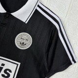 2025/26 AD x oasis #25 Black Retro Style Fans Soccer Jersey (Have No.25 带号码）