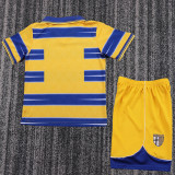 1998/1999 Parma Home Retro Kids Soccer Jersey