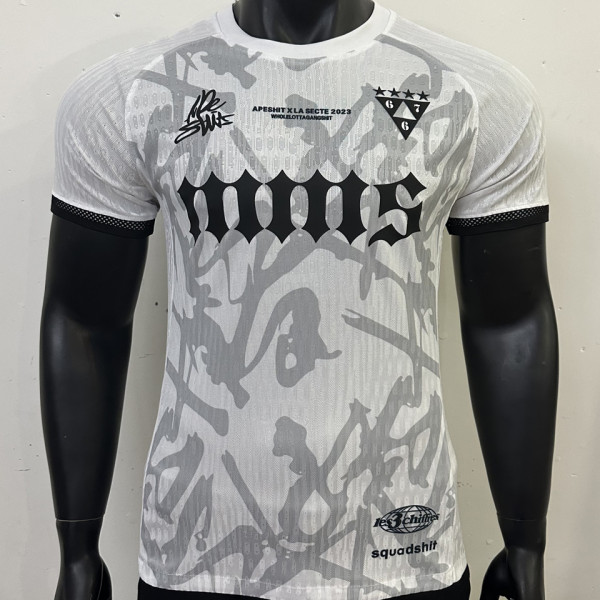 2025/26  APESHIT White Player Version Soccer Jersey