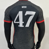 2025/26 Omerta #47 Black Player Version Soccer Jersey