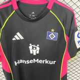 2025/26 Hamburger SV Third Black Fans Soccer Jersey