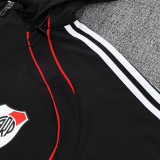 2025/26 River Plate Black Windbreaker Jacket（A Set）