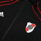 2025/26 River Plate Black Windbreaker Jacket（A Set）