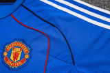 2025/26 M Utd Blue POLO Training Tracksuit