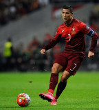 2014 Portugal Home Red Retro Player Version Soccer Jersey 球员版