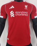 2025/26 LFC Home Red Player Version Jersey