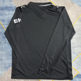 2025/26 Man City Away Black Fans Long Sleeve Soccer Jersey
